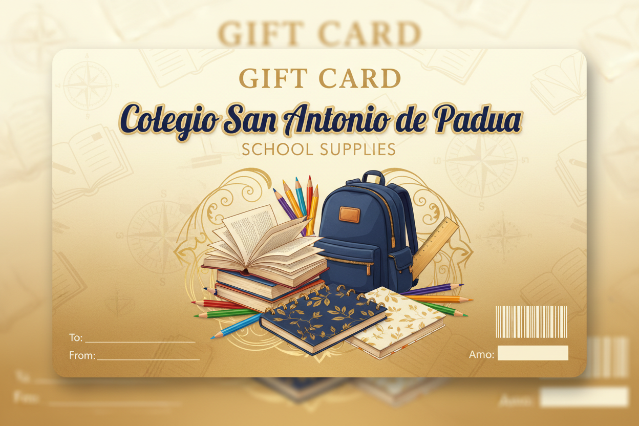 Colegio San Antonio de Padua Gift Card